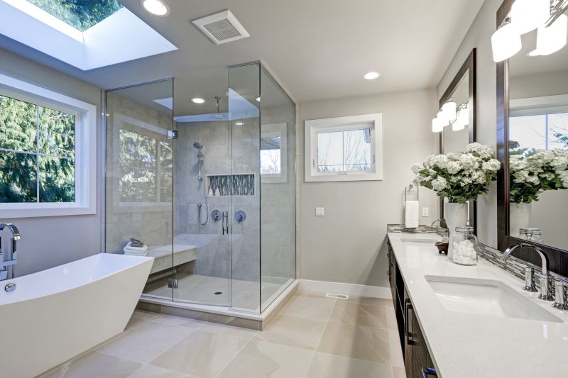 Open Concept Shower
